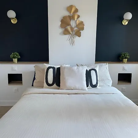 Bleu - Cosy - Coeur De Apartmán Douai