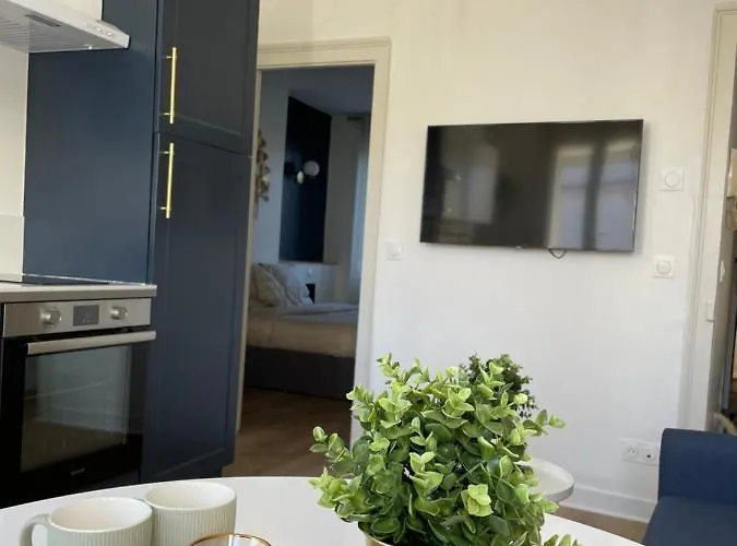 Bleu - Cosy - Coeur De Apartment *